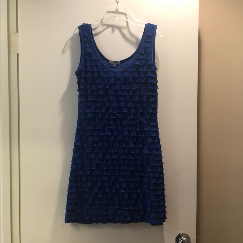 Blue dress